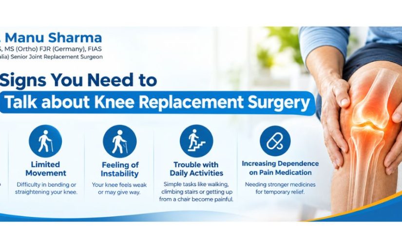 5 Signs You Need to Talk about Knee Replacement Surgery